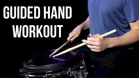 Guided Hand Workout For Drummers Quick Practice Session Drum