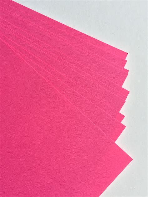 Hot Pink Paper A4 Stuscripts