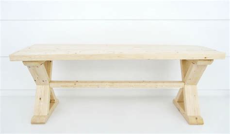 How To Build A Diy Wood Bench From Inexpensive 2x4s