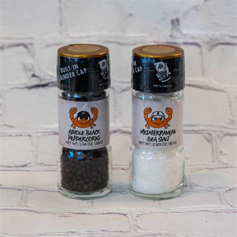Captain Curts Salt And Pepper Grinders Tiki Trading Co Online Store