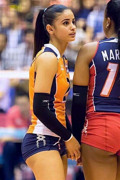 Winifer Fernandez Super Hot And Superstar Volleyball Player From Dominican Sports Park