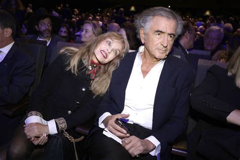 Photo Bernard Henri Levy Avec Sa Femme Arielle Dombasle La Grande