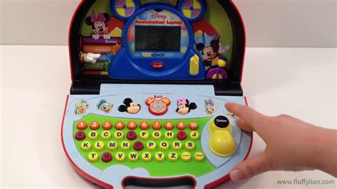 Disney Mickey Mouse Clubhouse Mousekadoer Toy Laptop Computer For Kids