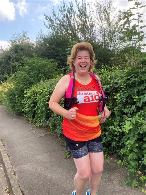 Mary Hinton Is Running The London 2021 Marathon For Christian Aid