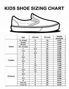 Kids Shoe Size Chart Sizing Shoe Size Chart Kids Baby
