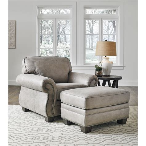 Signature Design by Ashley Olsberg Transitional Chair and Ottoman