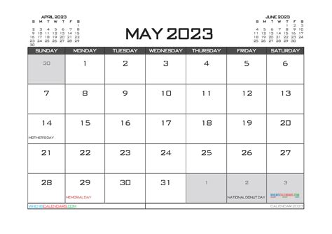 Calendar 2023 Printable May Get Calendar 2023 Update