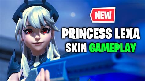 Princess Lexa Skin Gameplay Fortnite Crew Youtube