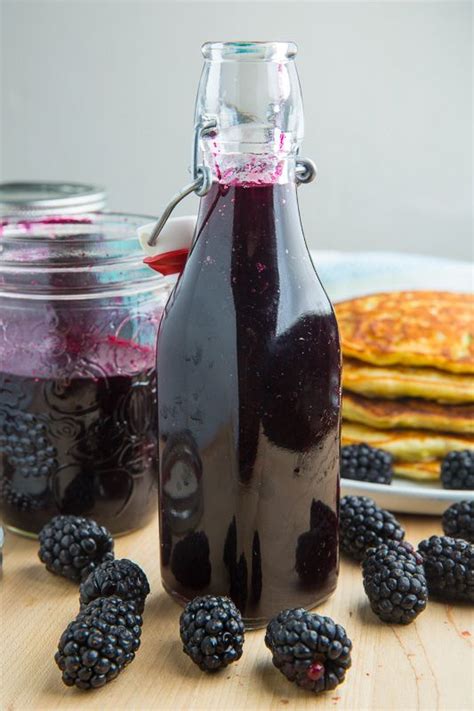 Continuously stir until boiling and sugar is dissolved. Blackberry Syrup | Recipe | Blackberry syrup recipes ...