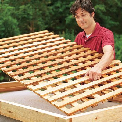 Dig about 3' down so that the tall posts above 6' are provided more support and stability. How to Build a Wood Lattice Fence | Lattice fence, Lattice ...