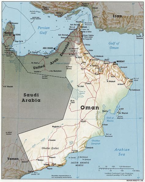 Wo Ist Oman Karte