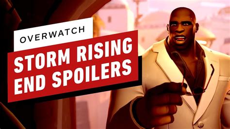 Overwatch Storm Rising Ending Cutscene Spoilers Youtube