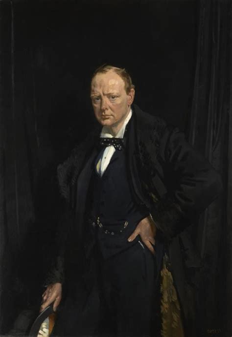 Portrait Of Winston Churchill In Crisis To Go On Public Display The