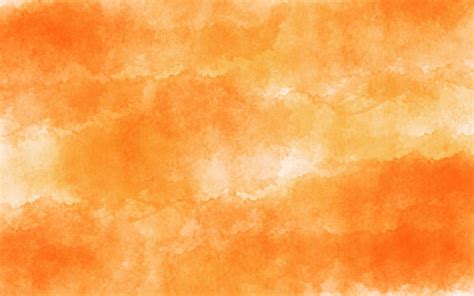 Watercolor Orange Background Watercolor Images And Wallpapers Hd