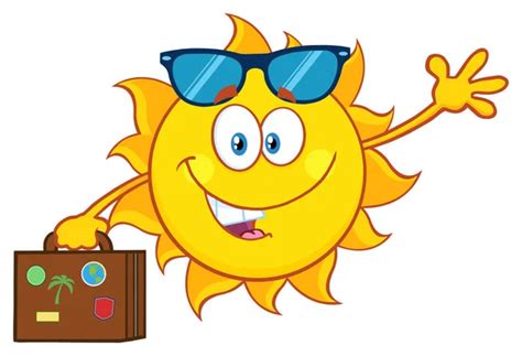 Cute Summer Sun Cartoon Mascot Stock Image Everypixel