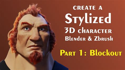 Tips For Creating 3d Characters Blender Zbrush Part 1 Blockout