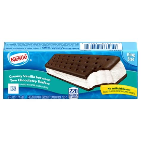 Nestle King Size Vanilla Ice Cream Sandwich 1 Ct Ralphs
