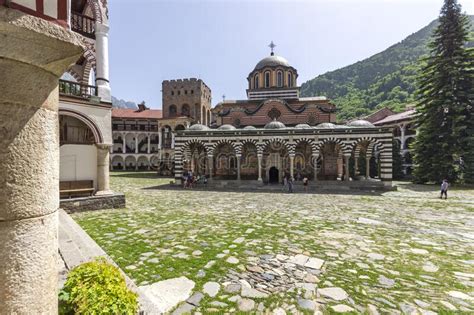 Monastery Of Saint Ivan John Of Rila Rila Monastery Bulgaria Editorial
