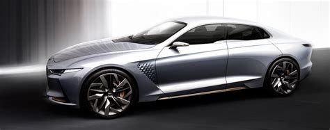 Genesis Reveals Hybrid Sports Sedan Concept At New York International