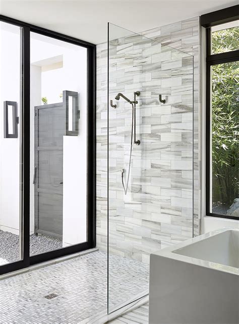 Homeowners can generally just wipe down the door with a shower cleaning tool. Shower Curtain vs Shower Door: Which One Should You Have?