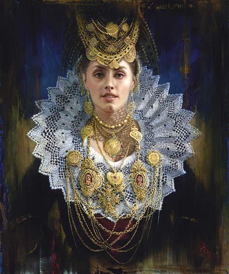 Enchanted Maiden Alexandra Manukyan Born 1963