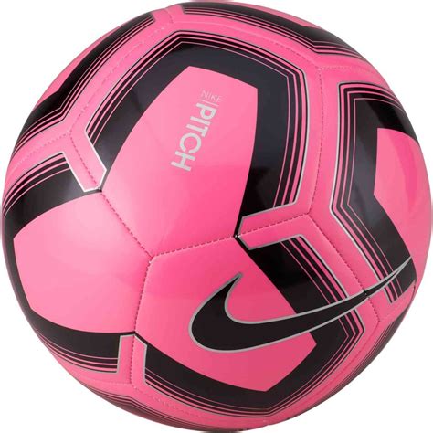 Nike Pitch Training Soccer Ball Pink Blast Soccerpro