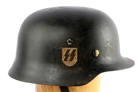 Sold Price Wwii German Reich Waffen Ss M35 Helmet May 3 0122 900
