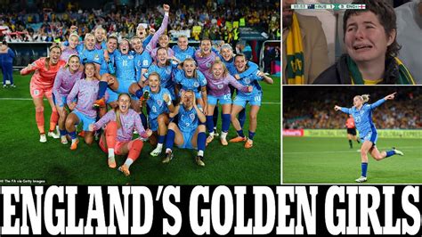 Sport Newslionesses Roar To Victory Womens World Cup 2023 Englands Women Play Australia Semi