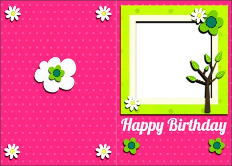 8 Birthday Greeting Card Template Sampletemplatess Sampletemplatess