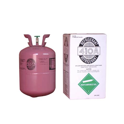 R 410 A Refrigerant 25lb Gaz Gas R410a Air Conditioner Price China