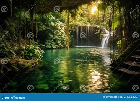 Majestic Waterfalls Capturing Nature S Powerful Beauty In Motion Stock