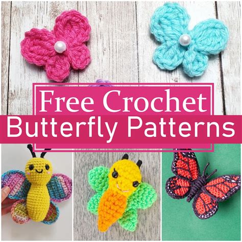 Free Crochet Butterfly Patterns All Crochet Pattern