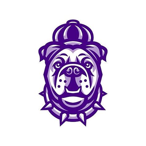 Bulldog Mascot Mask by Patrick Halpin | Bulldog mascot, Mascot, Dog mascot logo