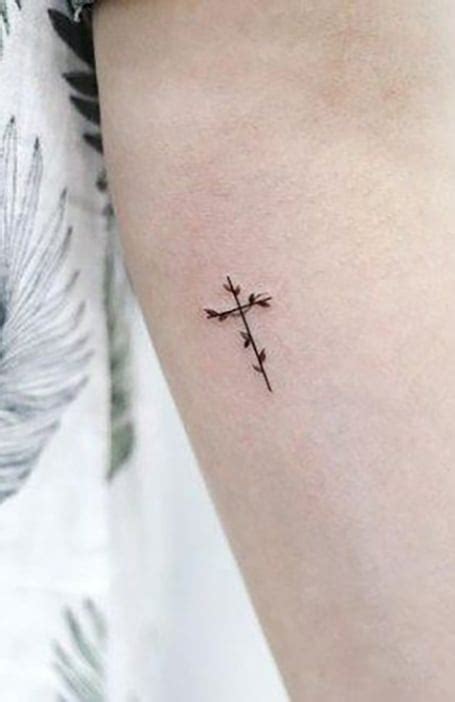 Jesus Fish With Cross Tattoo