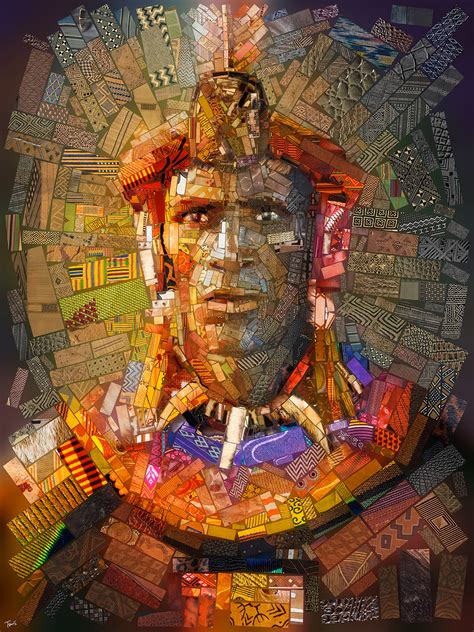 Incredible Mosaics Inspired By The African Bricks By Charis Tsevis