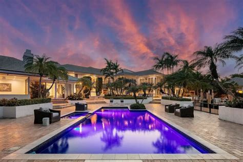 This Home In Boca Raton Is Cast In Elegance Artful Accents And Resort