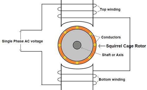 Three Phase Squirrel Cage Induction Motor Diagram 3 Way Toggle Switch