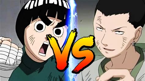 Rock Lee Vs Shikamaru Chunin Exam Battle Naruto Storm 4 Youtube