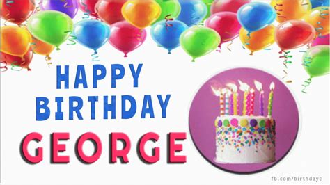 Happy Birthday George Cakes Images Happy Birthday Barbara Happy