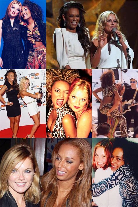 Geri And Mel B Spice Girls 90s Mel Brown Geri Halliwell Early 2000s