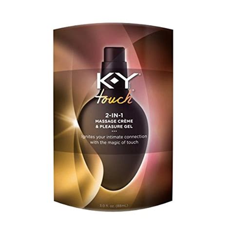 Ky Touch 2 In 1 Massage Creme And Pleasure Gel 3 Oz Tanga