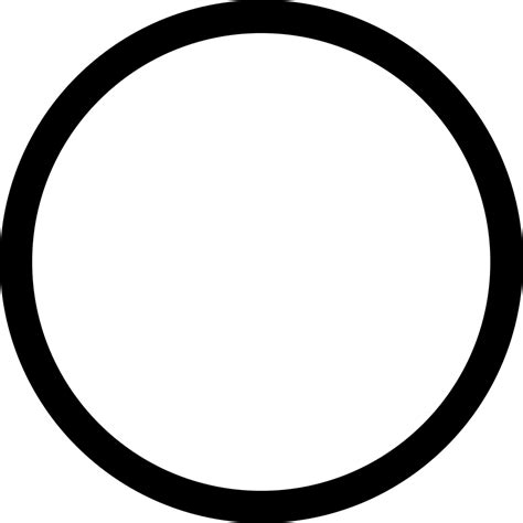 Circle Outline Svg Png Icon Free Download (#35054) - OnlineWebFonts.COM