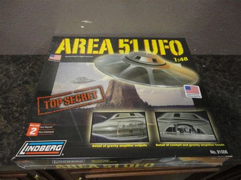 Lindberg Area Ufo Model Kit Scale Nib