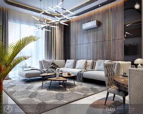 Living Room Design On Behance