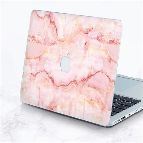 Pink Marble Macbook Air Case Tender Blush Pink Macbook Pro 13 Etsy