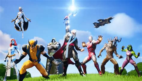 Save the world from epic games. Fortnite seizoen 4 Battle Pass brengt Marvel helden ...