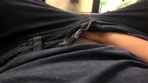 Girl Puts Hand Down Her Jeans And Cums In Public Spa