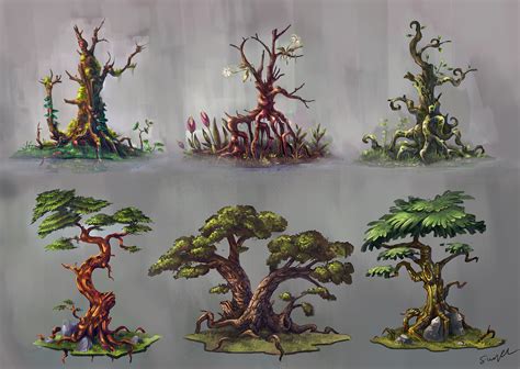 Artstation Trees