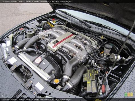 30 Liter Twin Turbo Dohc 24 Valve V6 Engine For The 1996 Nissan 300zx