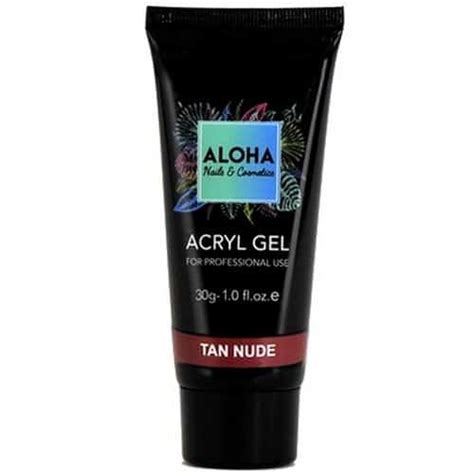 Aloha Acryl Gel UV LED gr Tan Nude Nude ηλιοκαμένο